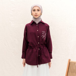 ZAZI - ASVARA Blouse Oversize Bordir
