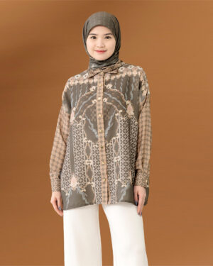 ZAZI - BINAR Blouse Oversize Printing