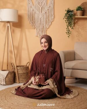 Maroon Etnic Prayer Set