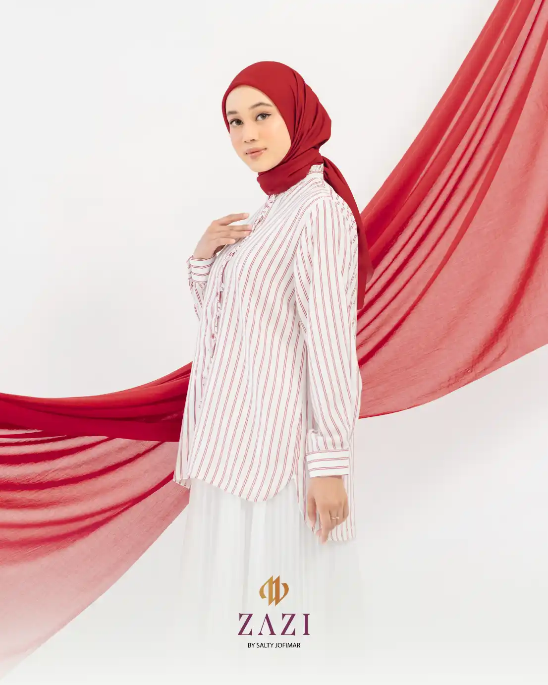 ZAZI - SELARAS Blouse Printing Spesial Kemerdekaan - Image 2