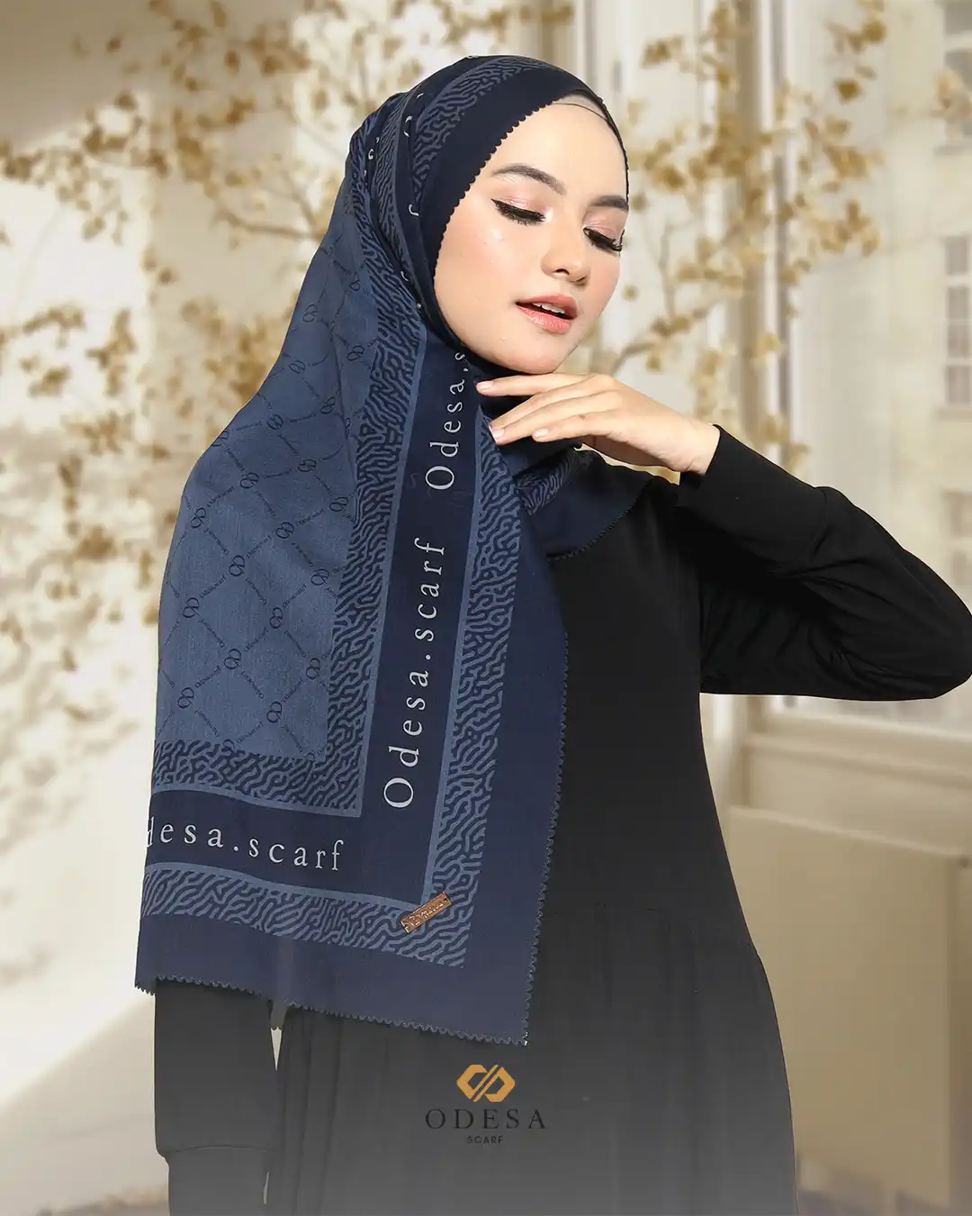 ODESA SCARF - Clemira Series Scarf Printing - Image 5