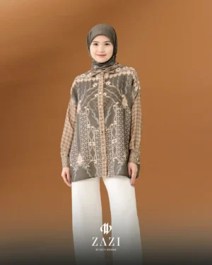 ZAZI - BINAR Blouse Oversize Printing