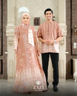 ZAZI - SEJIWA Set Couple Dress & Koko Printing
