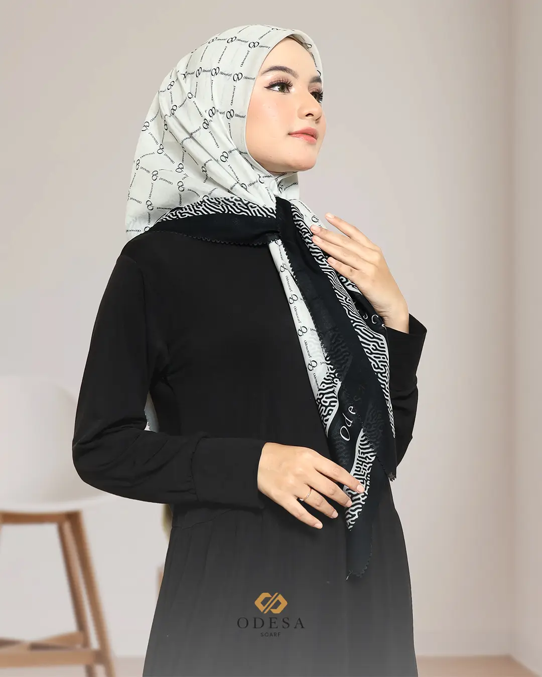 ODESA SCARF - Clemira Series Scarf Printing - Image 2