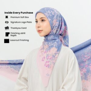 HIJAB ODESA – Garden Lace Series 115 x 115